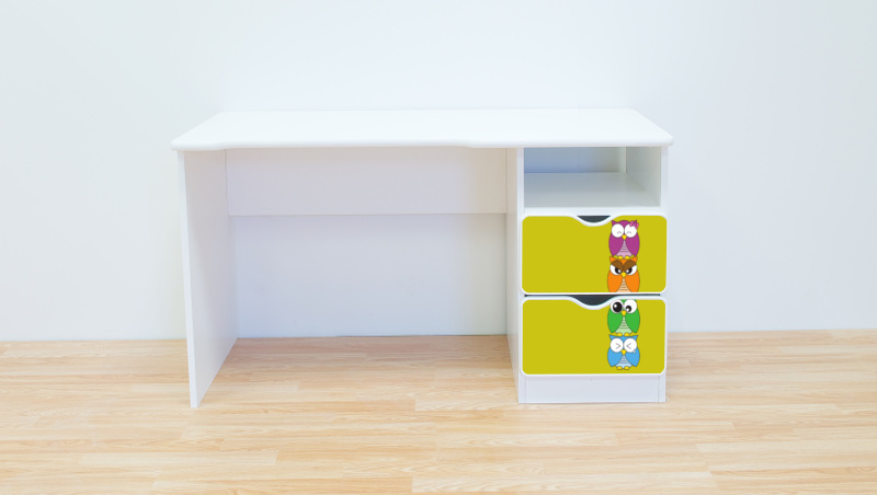 Becks písací stolík pravý Sova